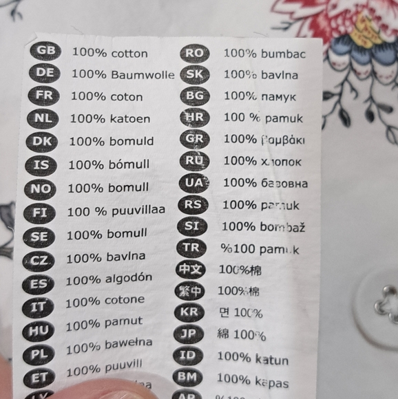 Ikea Stenort Floral Pillowcase Standard - Picture 9 of 9